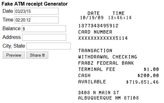 Create Custom Receipts – Online Receipt Maker