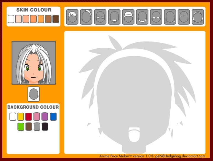 Manga Avatar Face Maker - Anime Face Maker to Create Cartoon Character of Yourself