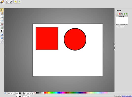 SVG-Editor - Draw SVG Vector Graphics Online