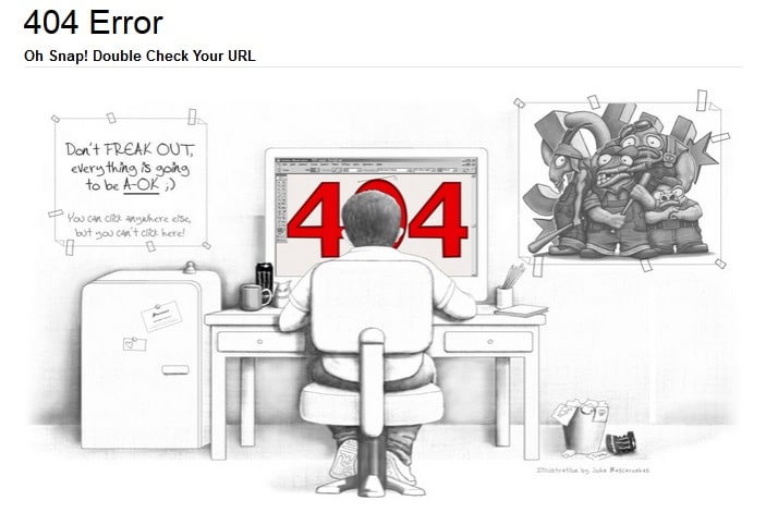 404 Error Design With Creativity