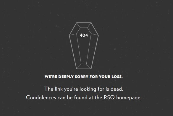 404 Not Found Deep Regret