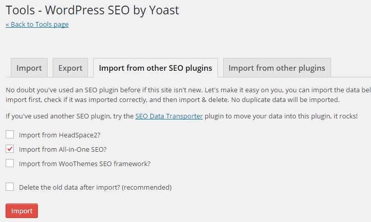 How to Transfer SEO Settings from Other WordPress SEO Plugins to WordPress SEO by Yoast