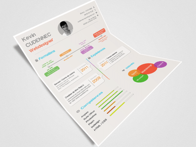 Infographic Resume Design Sample Templates