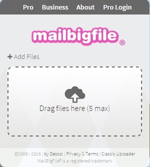MailBigFile - Send Large Files Up to 2 GB for Free