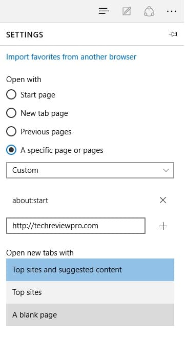 Microsoft Edge Tips and Tricks for Windows 10 - Customize New Tab in Edge