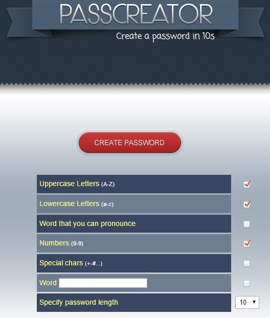 Pass Creator - Create Secure Pronounceable Password Quickly