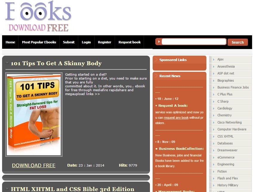 eBooks Download Free - Free eBook Download Site for Downloading Free eBooks