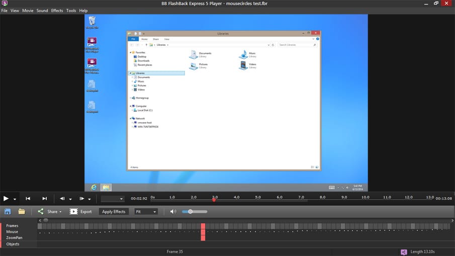 BB Flash Express Free Screen Recorder [Free] - Recording On-Screen Manipulations