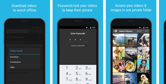 Downloader and Private Manager - Best android downloader Password Protected