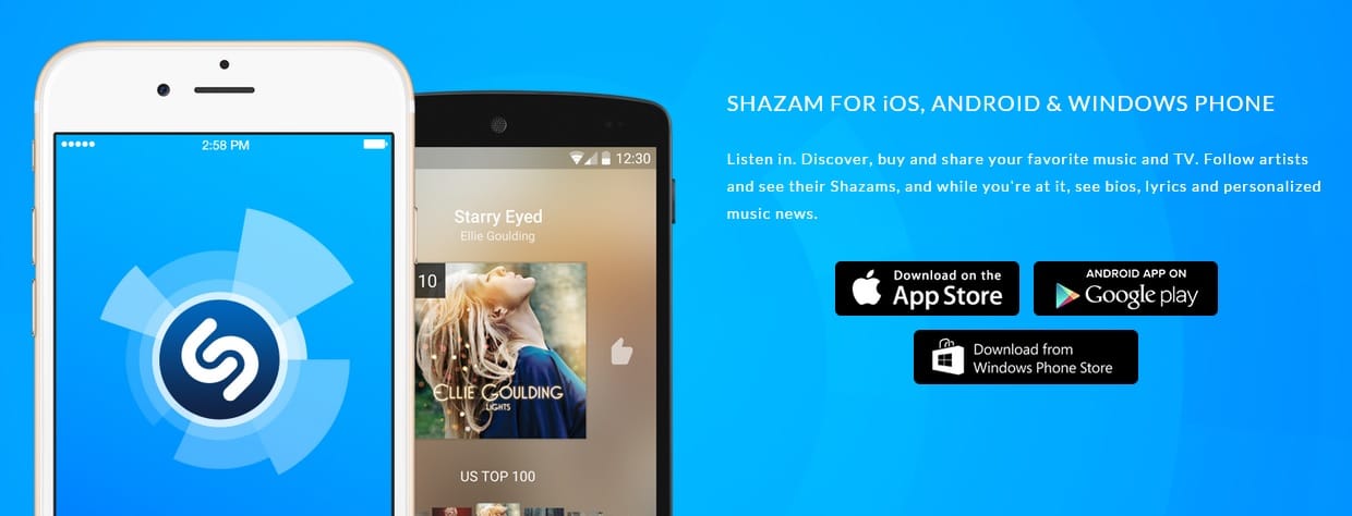 What Song Is This -Shazam - Best Song Identifier Apps for Android, iOS , Windows PC, Mac
