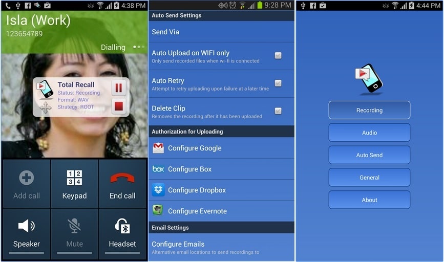 Total Recall - Android Call Recorder App - How to Record All Calls on Android for Free