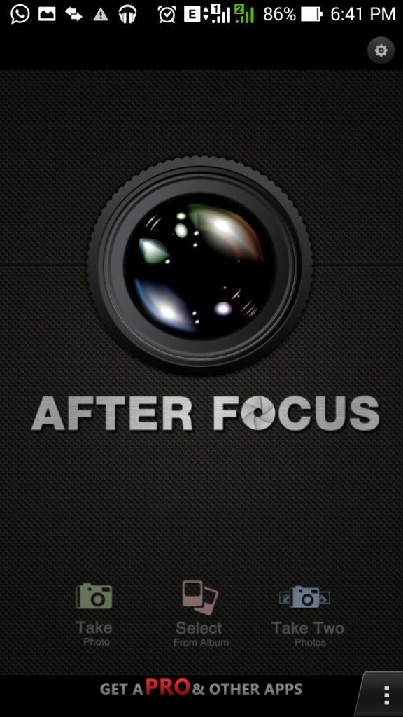 Afterfocus - Best Android Camera App for Professional Photo