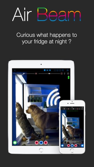 AirBeam - iPhone Security Camera App to Remotely Access and Manage Security
