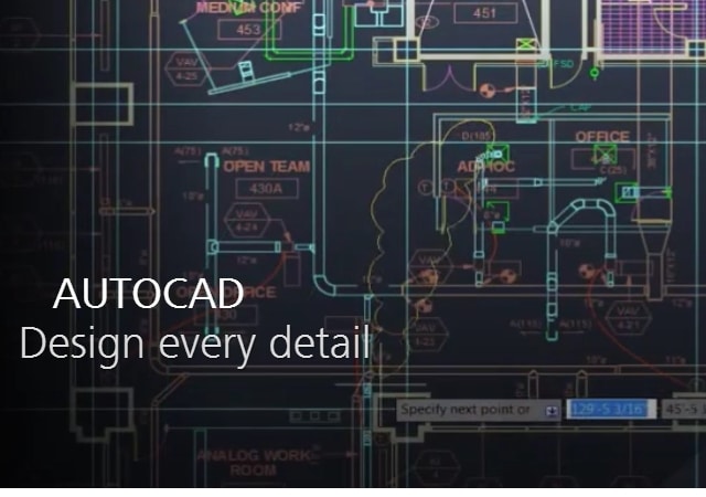 AutoCAD - Free CAD Software for Beginners - best 3D design software for Linux