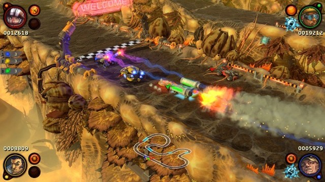 BlazeRush: weapons racing game on iPhone - Best Racing Games for Windows - Best Windows Arcade Games