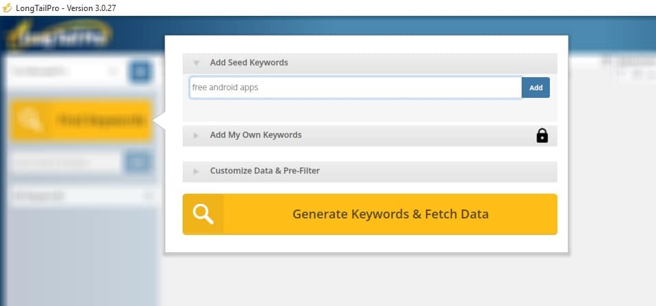 Find Profitable Keywords Using LongTailPro - Profitable Keyword Research Technique