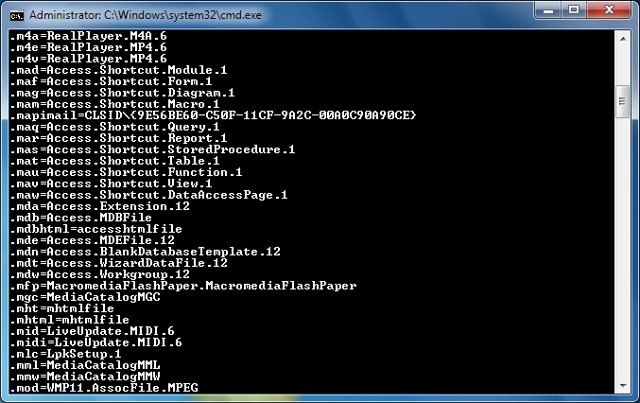 See all default programs with this cool command prompt trick in Windows