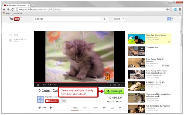 Make a gif - best chrome addon to create animated gifs with webcam