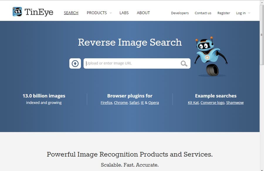 TinEye - Reverse Image Search Engine for Searching Images