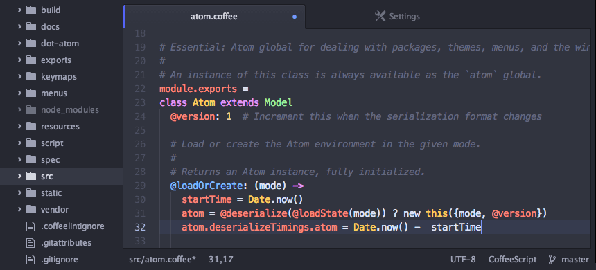 Atom Professional Free Text Editor for Mac - Recommended Best Text Editor for Mac - Best Mac Text Editors - Free Text Editors for Mac
