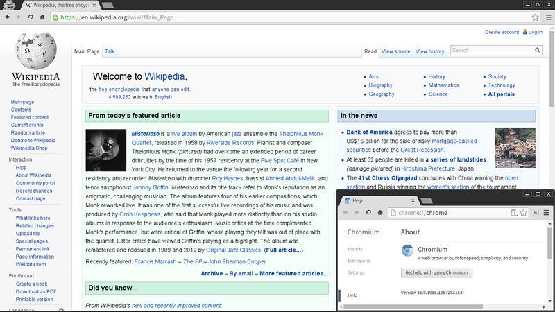 Chromium for Linux web browser free - best web browser for Linux operating system - Linux based best web browser