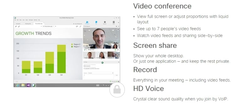 Cisco WebEx Web Conferencing and Meeting Tool for Business - Best Online Meeting Tools