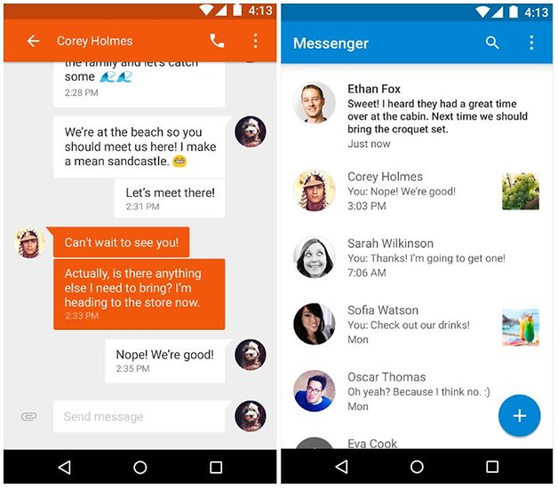Google messenger - best free text messaging apps for android devices