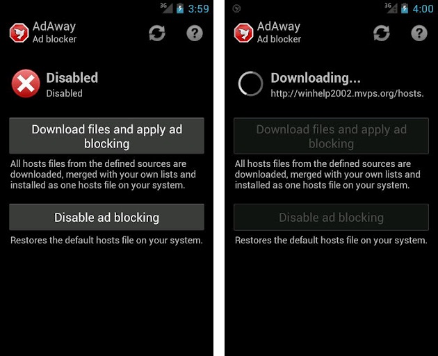 adaway - best adblocker app for android devices - Adblock for Android