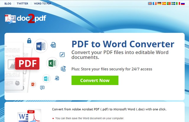 doc2pdf - Best Online PDF to Word Converter Tools to Word to PDF Online for Free