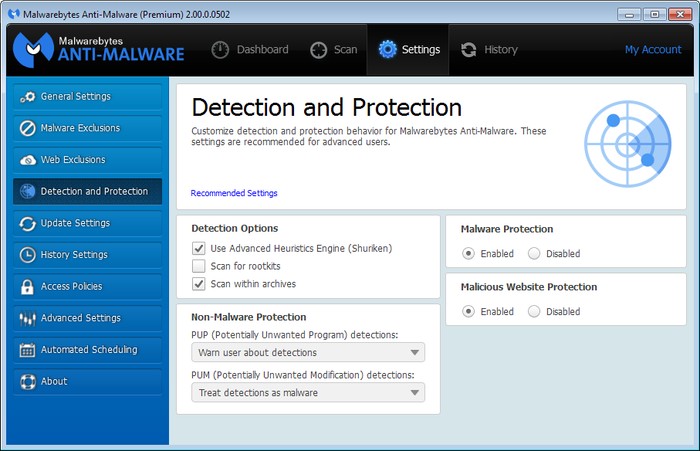Malwarebytes Anti-malware - Best Adware Remover for Windows - Free Adware Removal Tool