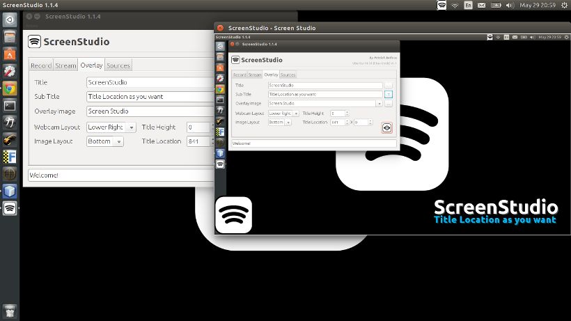 ScreenStudio- Best Linux screen recording tools - Free Linux screen recording tools - how to record Linux screen 