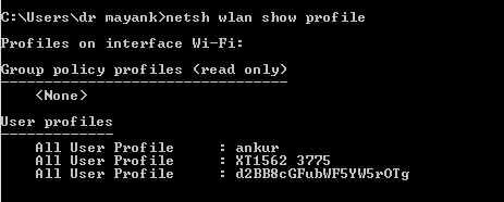 Reverse WiFi Password Lookup Trick to Know WiFi Password Saved in Your PC Using Command Prompt