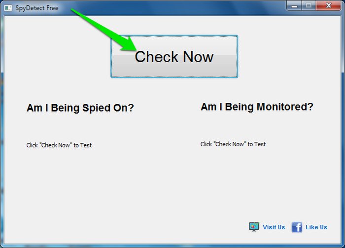 Check-Now - Check if You Are Being Spied on Windows - Free Spy Detector Software for Windows