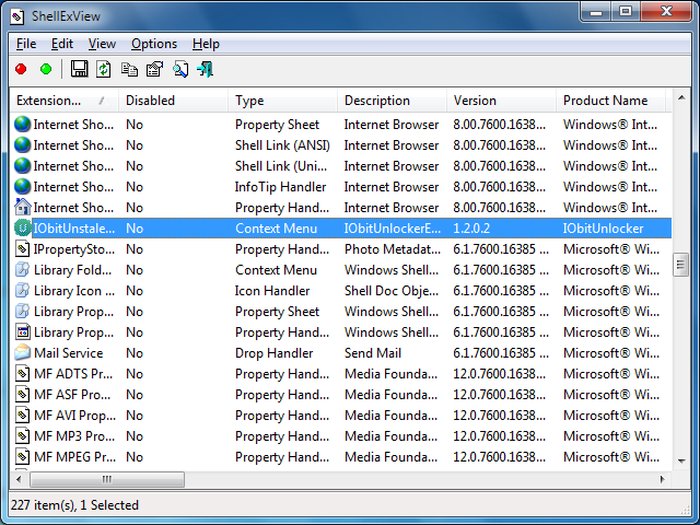 Edit Windows Context Menu ShellEXview - Windows Context Menu Editor - Windows Explorer Context Menu - Windows Context Menu Cleaner