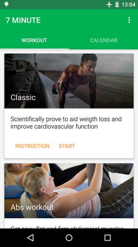 7 Minute Workout - Best Android Fitness Apps - Top 7 Best Fitness Apps for Android to Keep Track of Your Health and Fitness