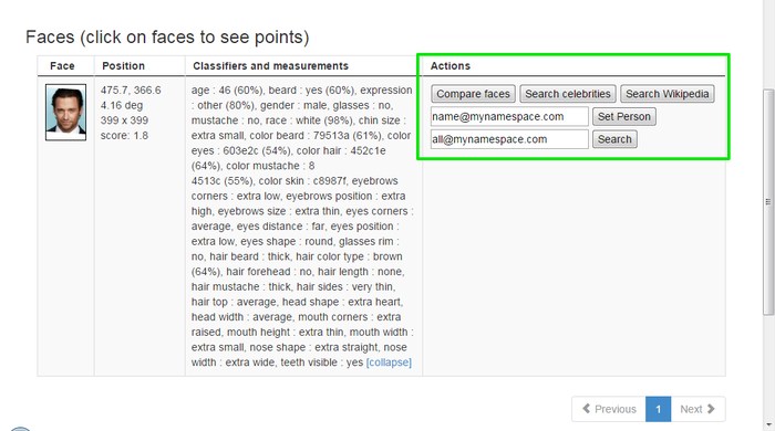 Betaface - Get all details about image - online facial recognition search engines - Free facial Recognition Search