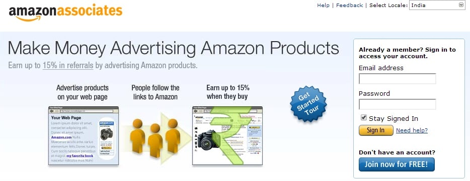 Earn Money Promoting Amazon Products with Amazon Affiliate Program