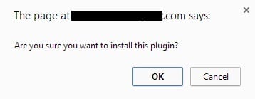 Install a WP Plugin Easily - Confirmation