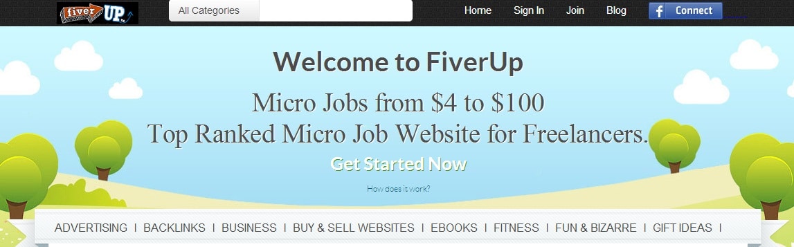FiverUp - Top Ranked SEO Marketplace to Earn Huge Money for Freelancers