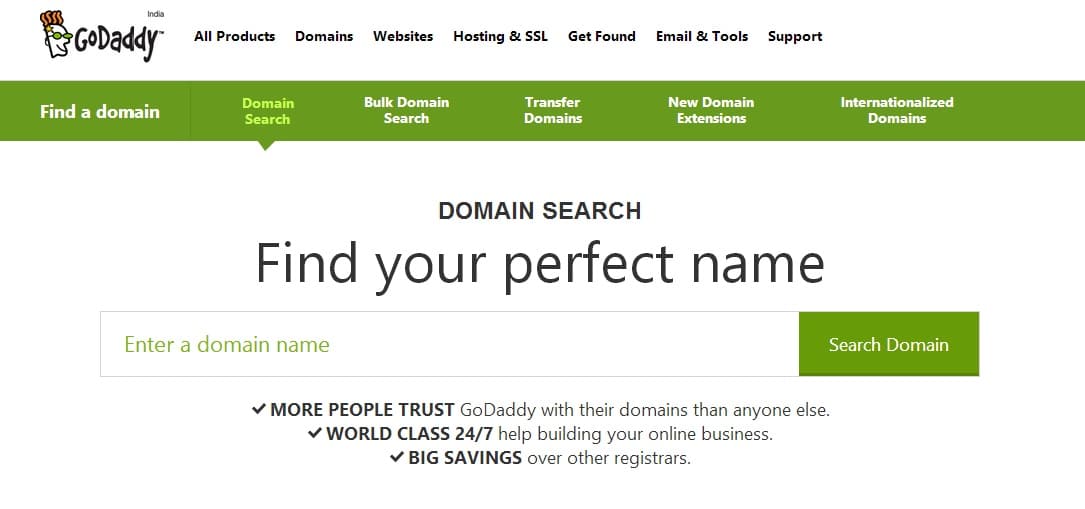 Buy Cheap and Best Domain Name - GoDaddy