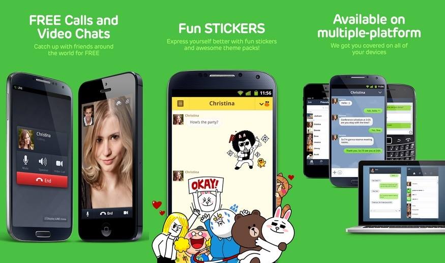 Line - Best Android Apps to Make Unlimited Free Calls