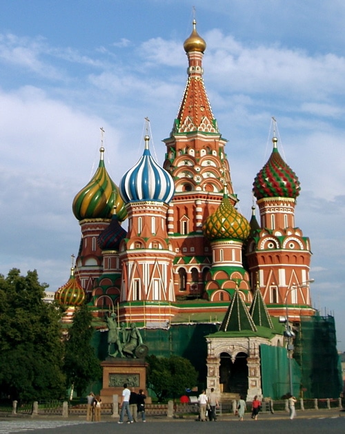 St. Basil's Cathedral Mascow - Most Beautiful Churches in The World