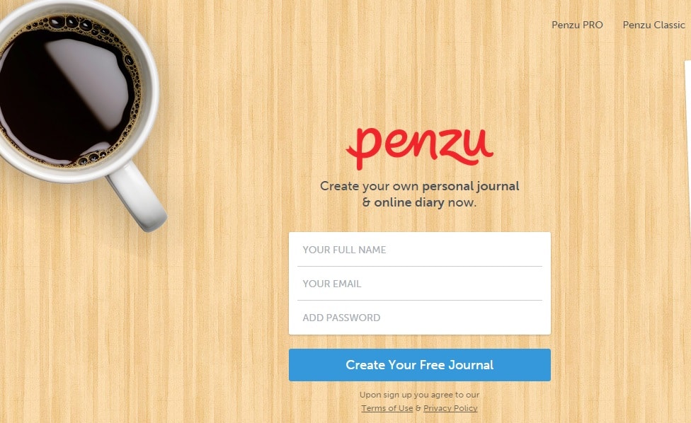 Penzu - Top Blog Site to Create Your Own Personal Diary