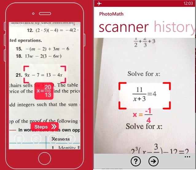 Solving Maths Problems, free math problem solver app - photomath, solve algebra problems, math equation solver