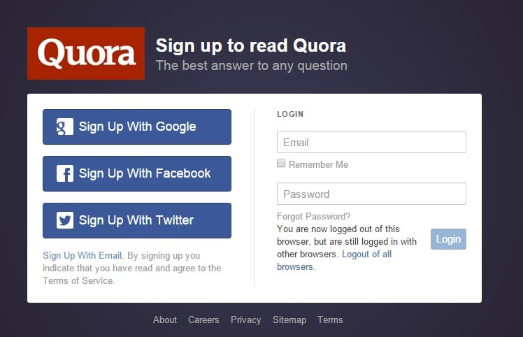 Quora - Free Question Answer Community to Create Free Blog