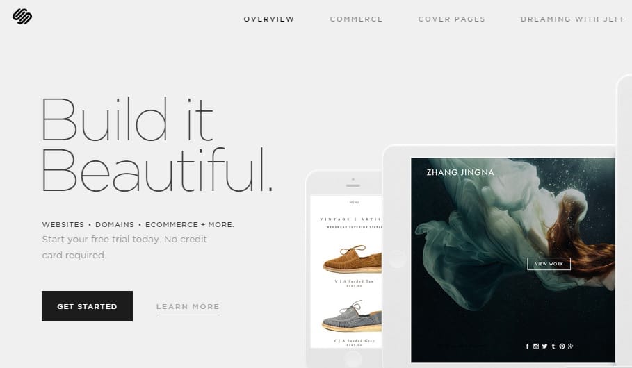 SquareSpace - Build a Website on Top Blog Sites Hosting Platform