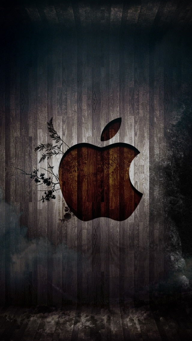 Metal Apple Logo iPhone Wallpapers Free Download