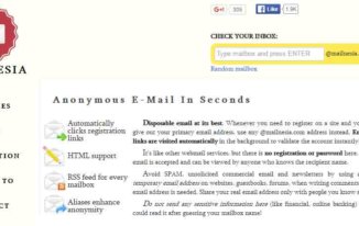 mailnesia - Anonymous email service providers - Best Free Anonymous Email Service Providers to Send Email Anonymously