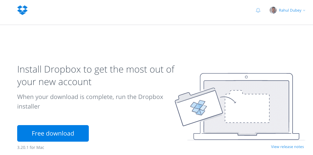 how to use dropbox for free