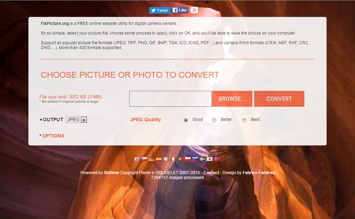 Fix Picture- Edit and Convert Photos online - Free Online Photo Converter Tools to Convert Photos Online for Free